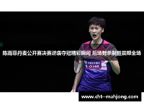 陈雨菲丹麦公开赛决赛逆袭夺冠精彩瞬间 后场劈杀制胜震撼全场